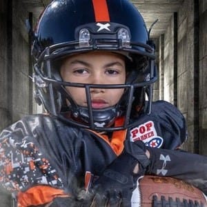 Customer photo review of Custom Sports Banner - Our House Football