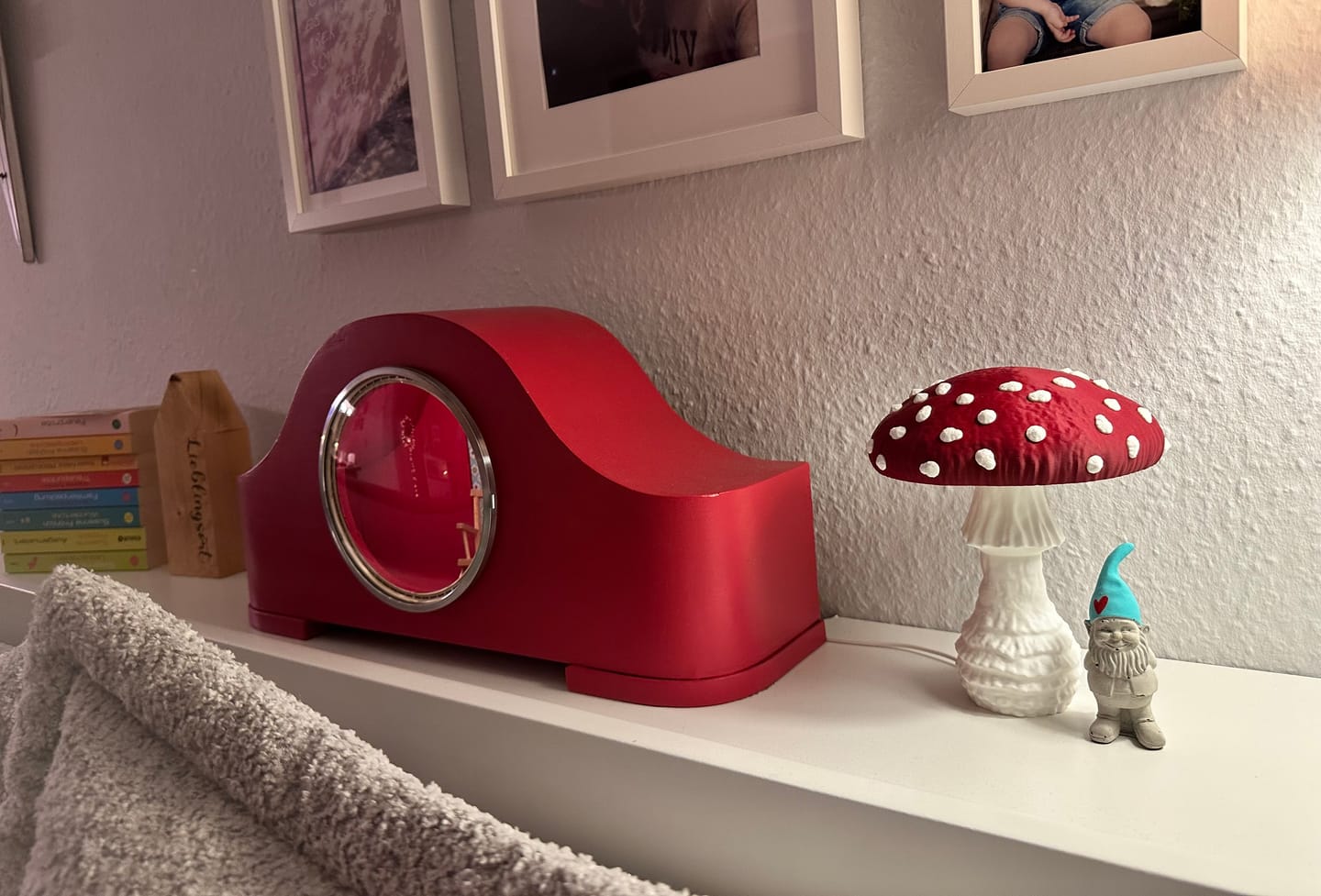 Customer photo review of Amanita Pilz Lampenschirm-Kit