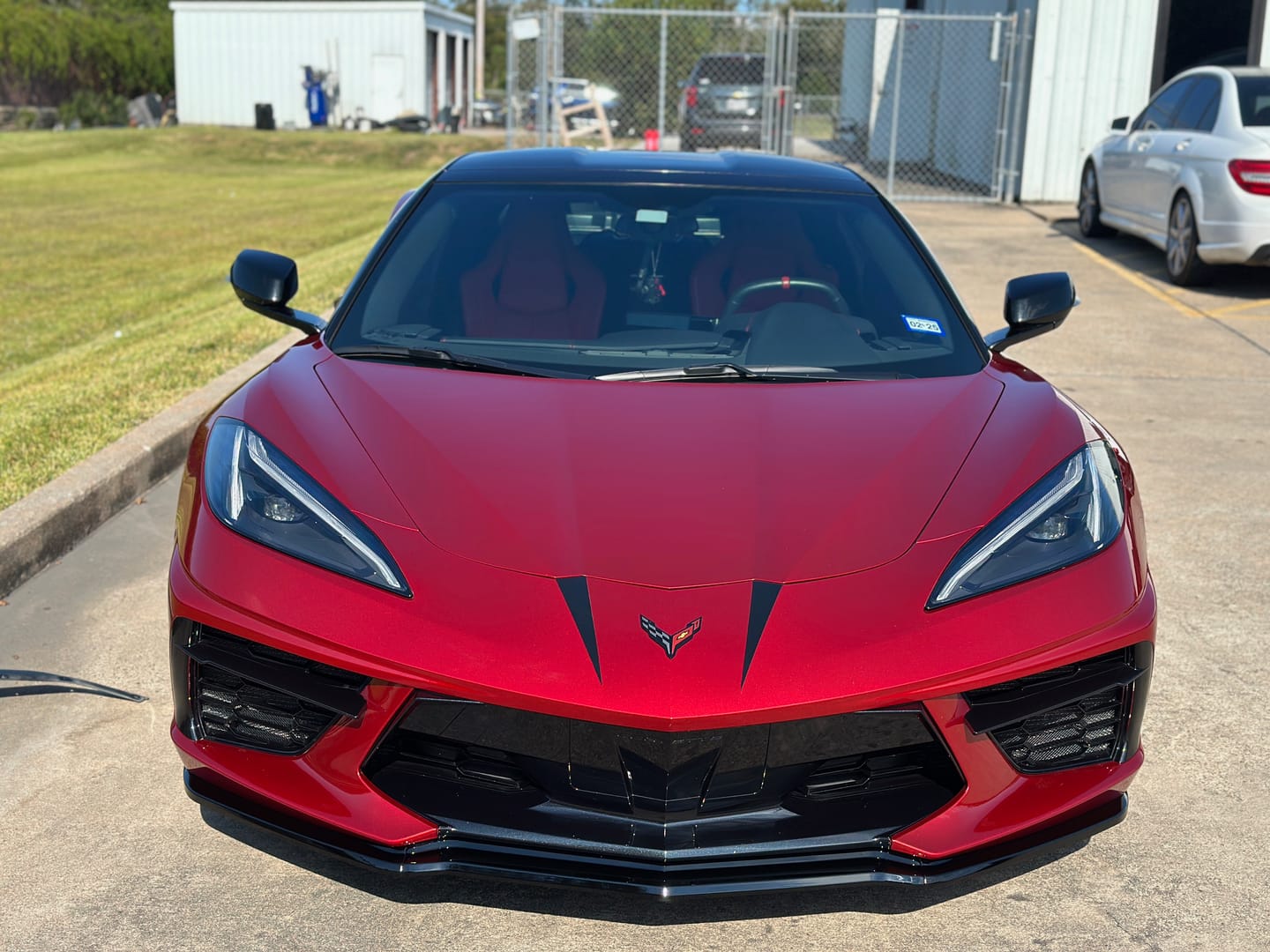Customer photo review of Chevrolet Corvette C8 Z51 Front Lip