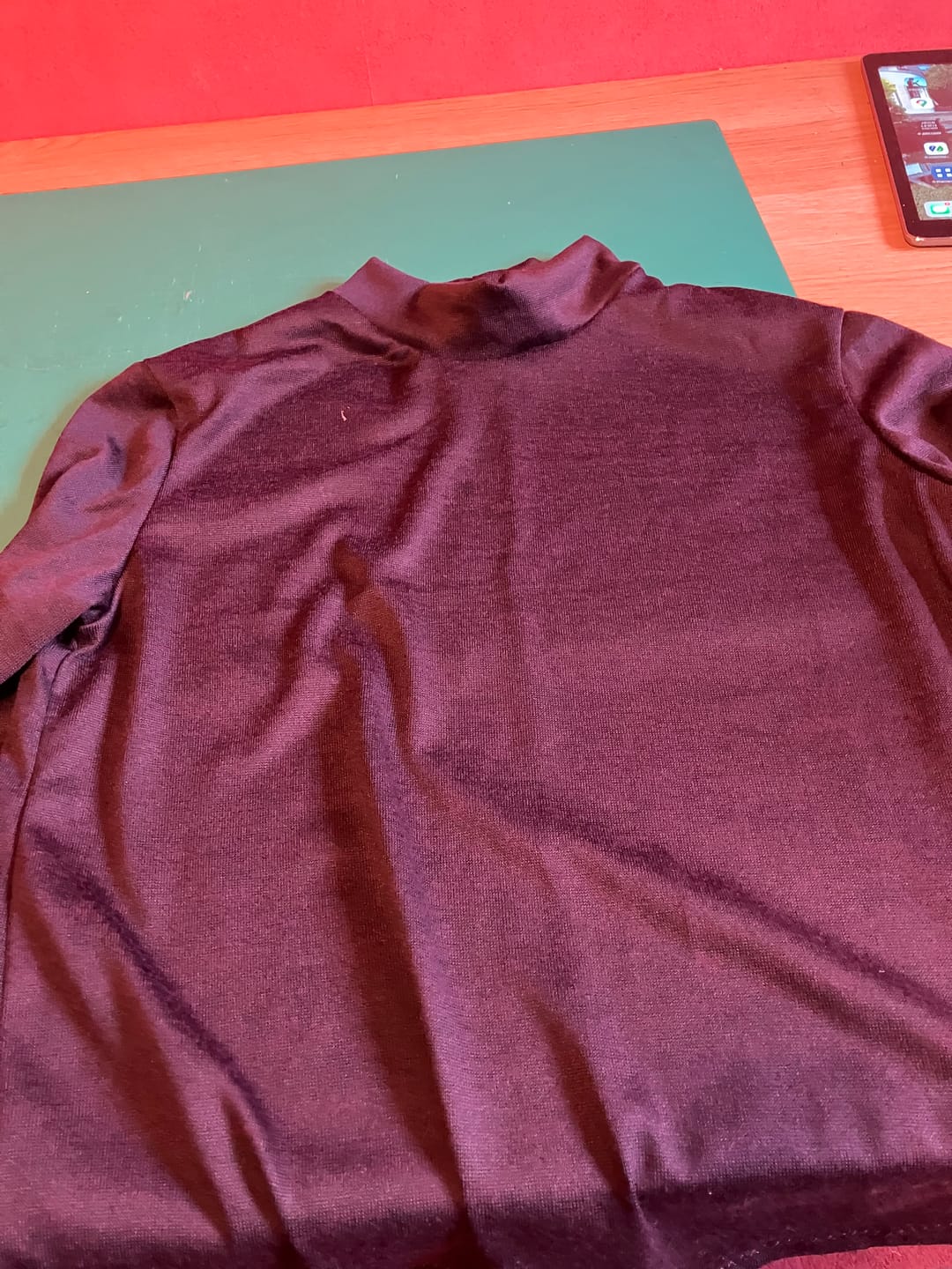 Customer photo review of Melange Knit Fabric