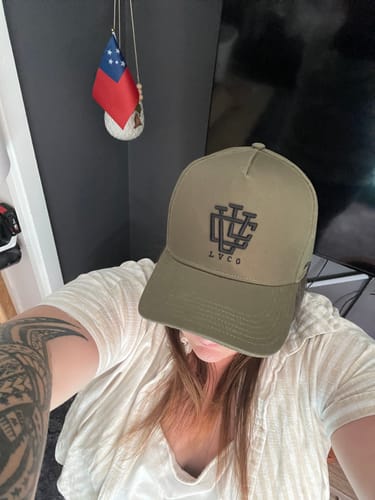 Caroline S. review of LVCO "Khaki Green/Black" A-Frame Snapback image 1 out of 1