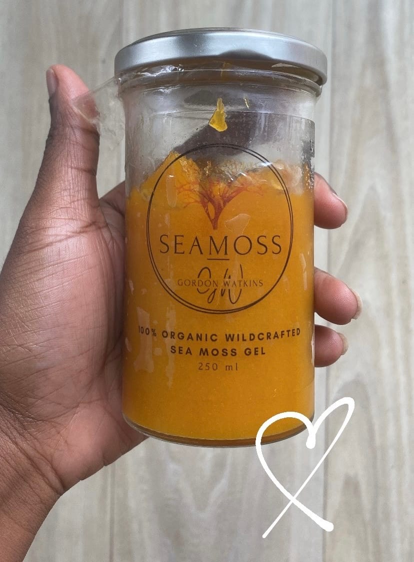 Customer photo review of Infusions Sea Moss Gel - Ginger Turmeric & Honey