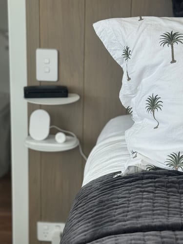 Customer photo review of FOLD Round Shelf 200