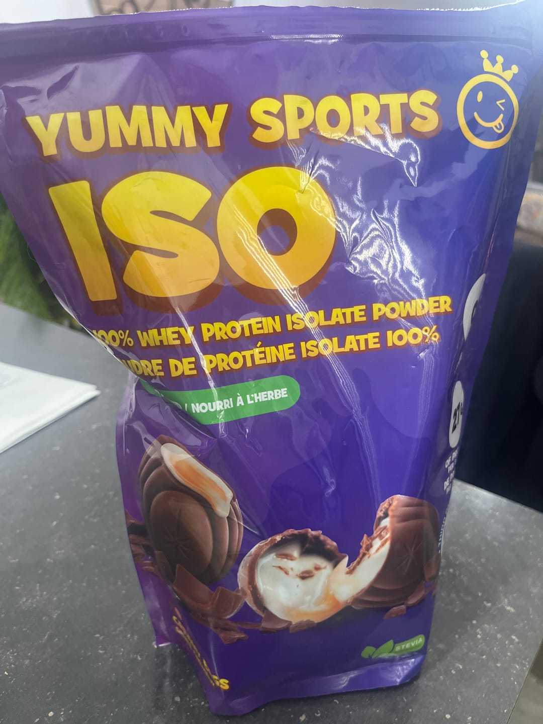 Customer photo review of Yummy Sports - ISO 100% Protéine Isolate 2lbs