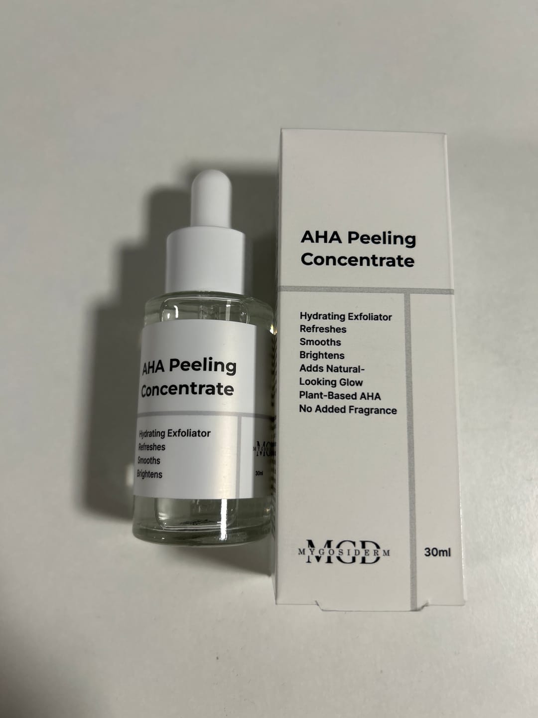 Customer photo review of AHA Peeling Concentrate