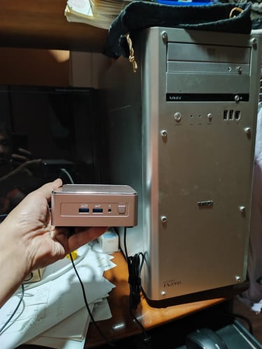 Customer photo review of 20周年-日本限定 NUC GEEKOM A5 AMD Ryzen 7