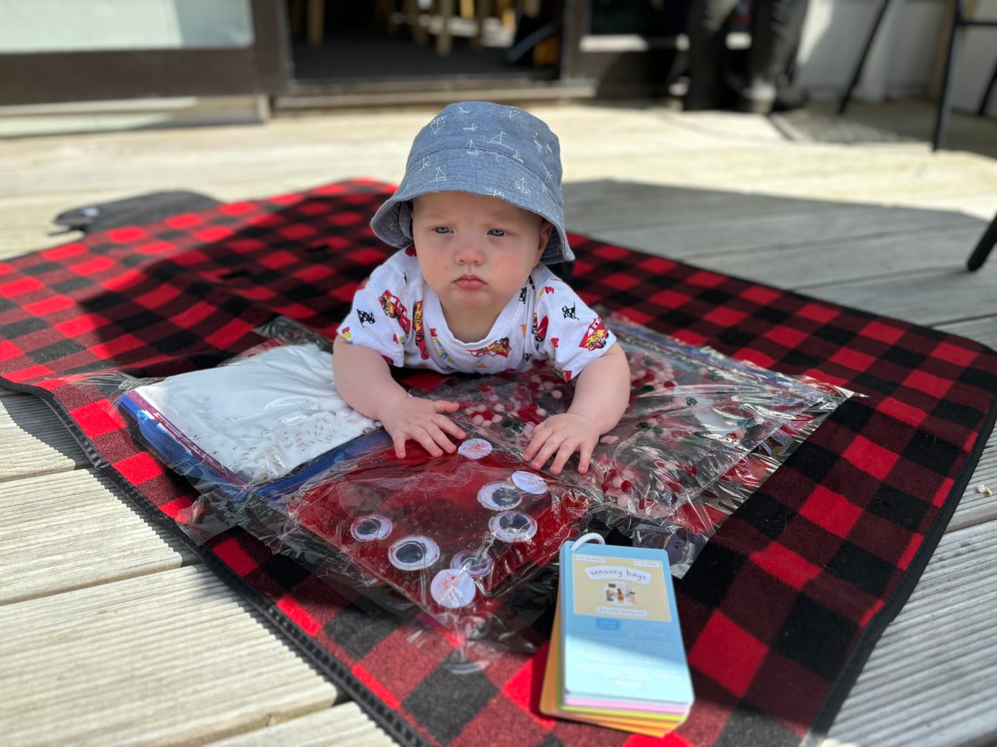 Customer photo review of Learn with Me - Baby Cards