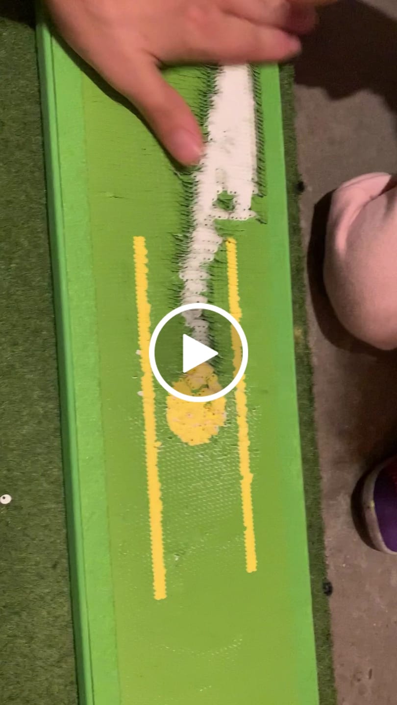 Customer video review of Divot Board Replacement Pad