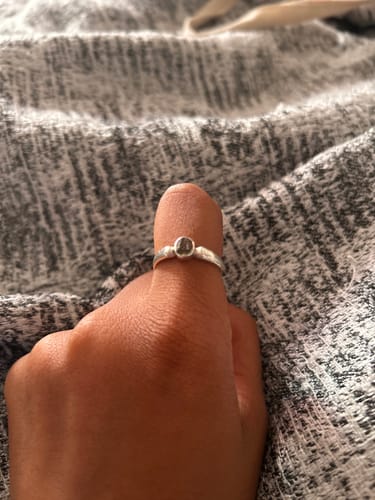 Customer photo review of Moldavite Rings- Size 6,7,8