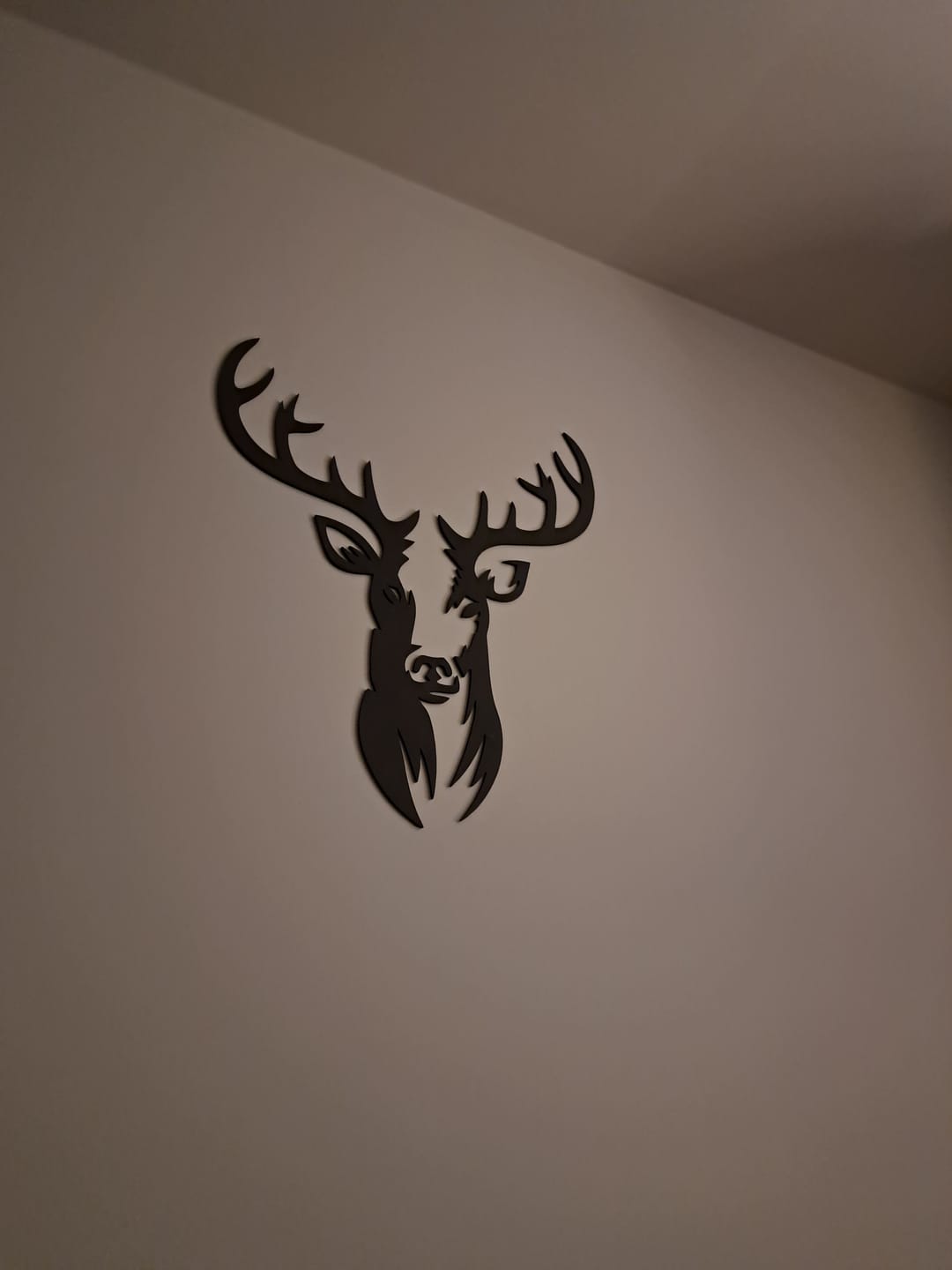 Customer photo review of Wanddecoratie dieren | Hert 2-delig