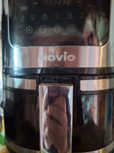 Customer photo review of Air Fryer Novio Grill & Fry