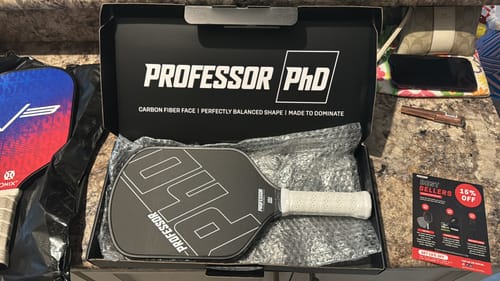 Customer photo review of PhD 16MM Raw Carbon Super Spin Paddle 1