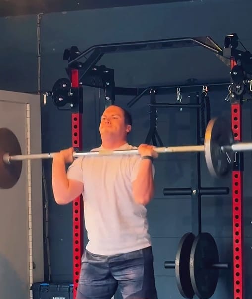 Customer photo review of HR05 Half Rack Functional Trainer