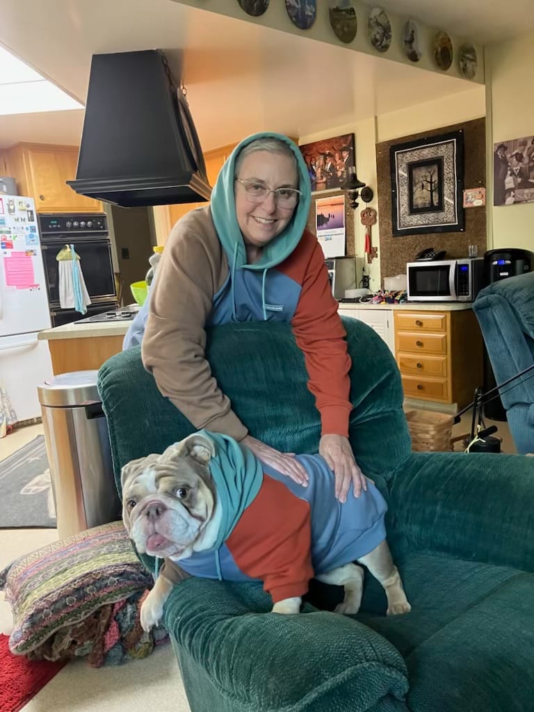 Customer photo review of Alpine Human Hoodie
