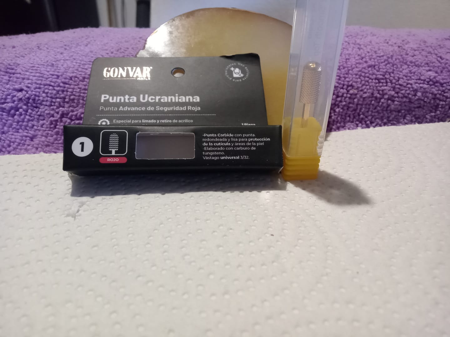 Customer photo review of Bit Advanced | De seguridad para acrílico/ Ideal para Principiantes