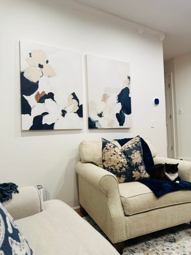 Customer photo review of Floral Serenity Set of 2