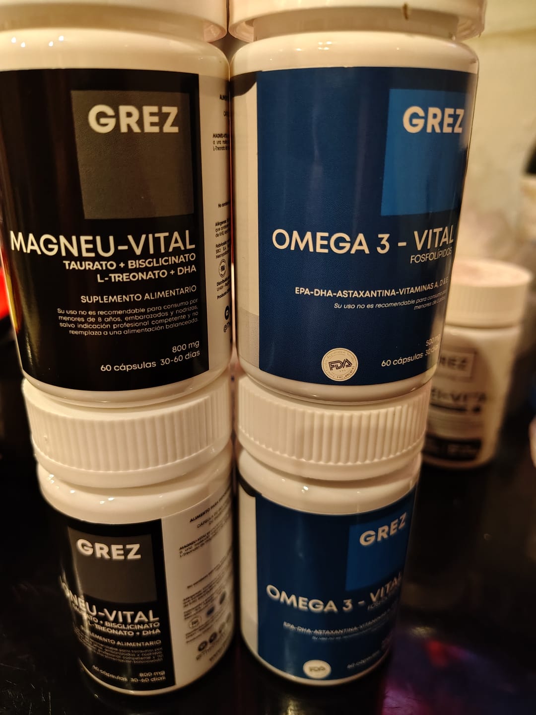 Customer photo review of Pack Claridad Mental | Foco, Memoria & Neuroprotección