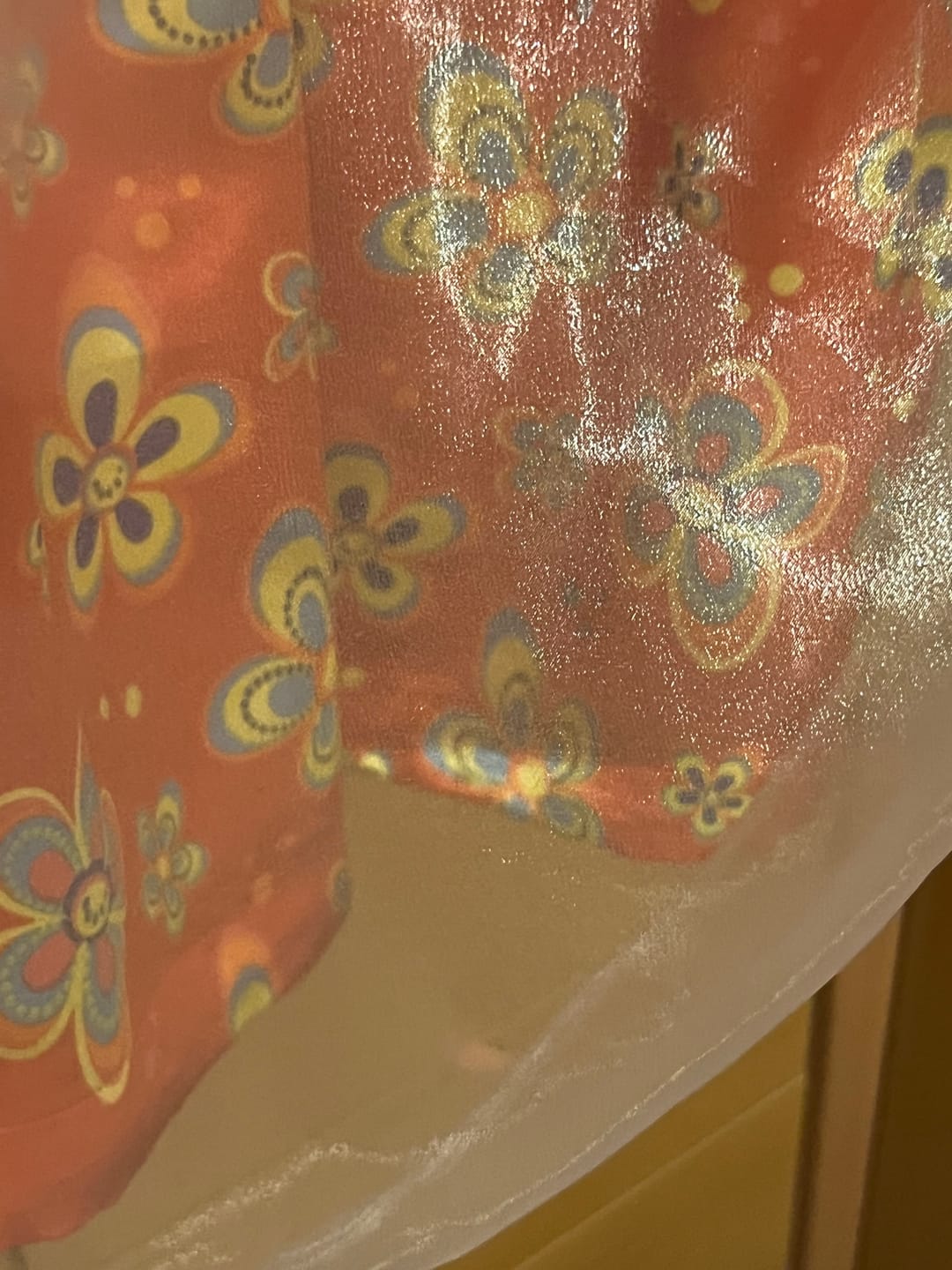 Customer photo review of Plain Organza Fabric