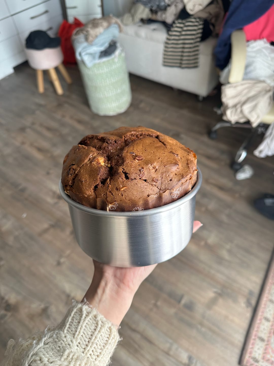 Customer photo review of PACK X3 Pan de pascua 1 kilo, 3/4 y 1/2 Molde Aluminio