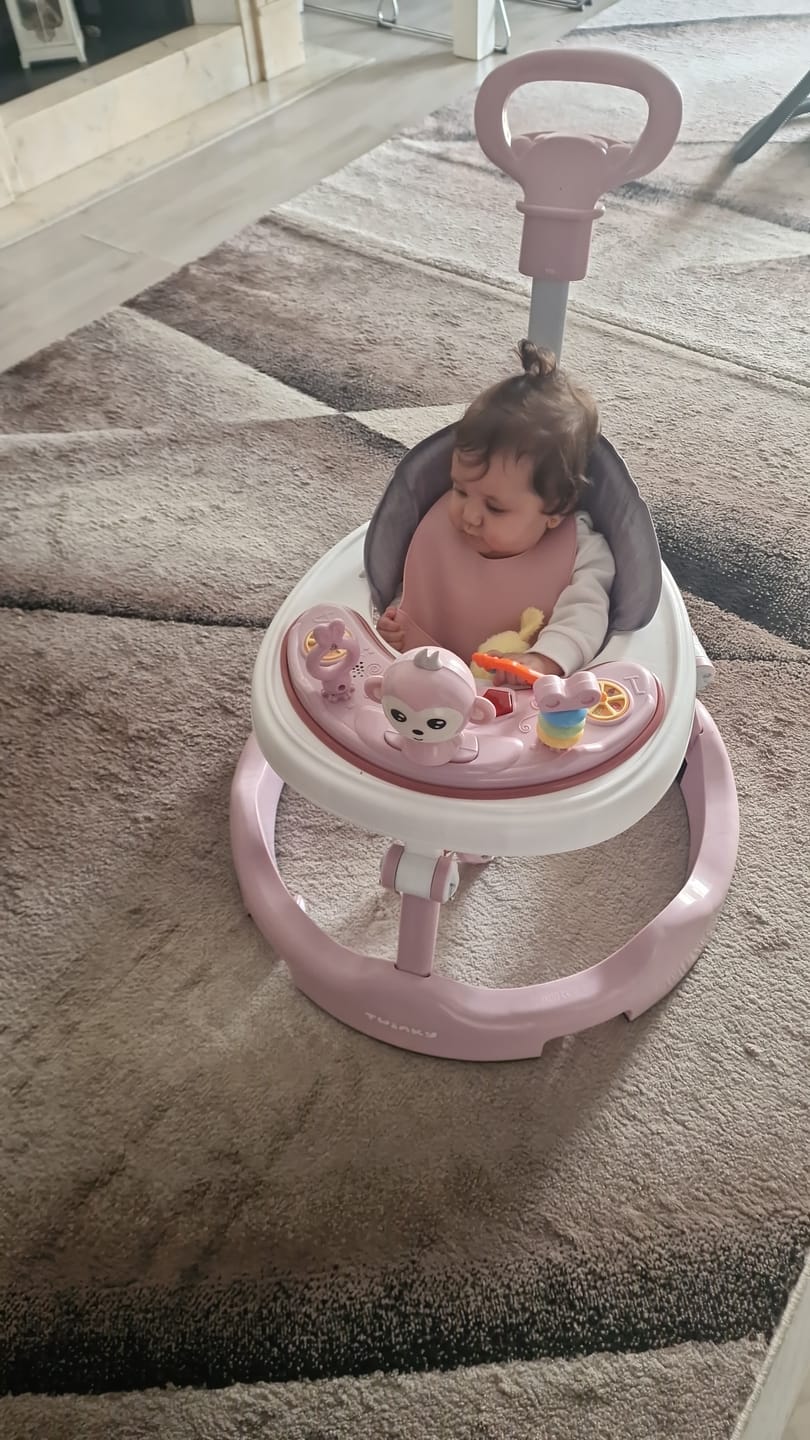 Customer photo review of Twinky Loopstoel Baby - Roze