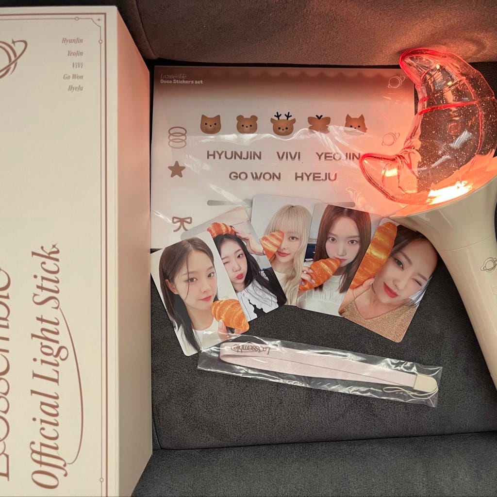 Customer photo review of Loossemble - OFFICIAL LIGHT STICK