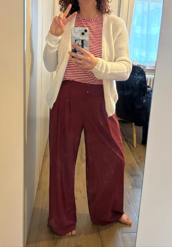Customer photo review of Essenza Pantalone