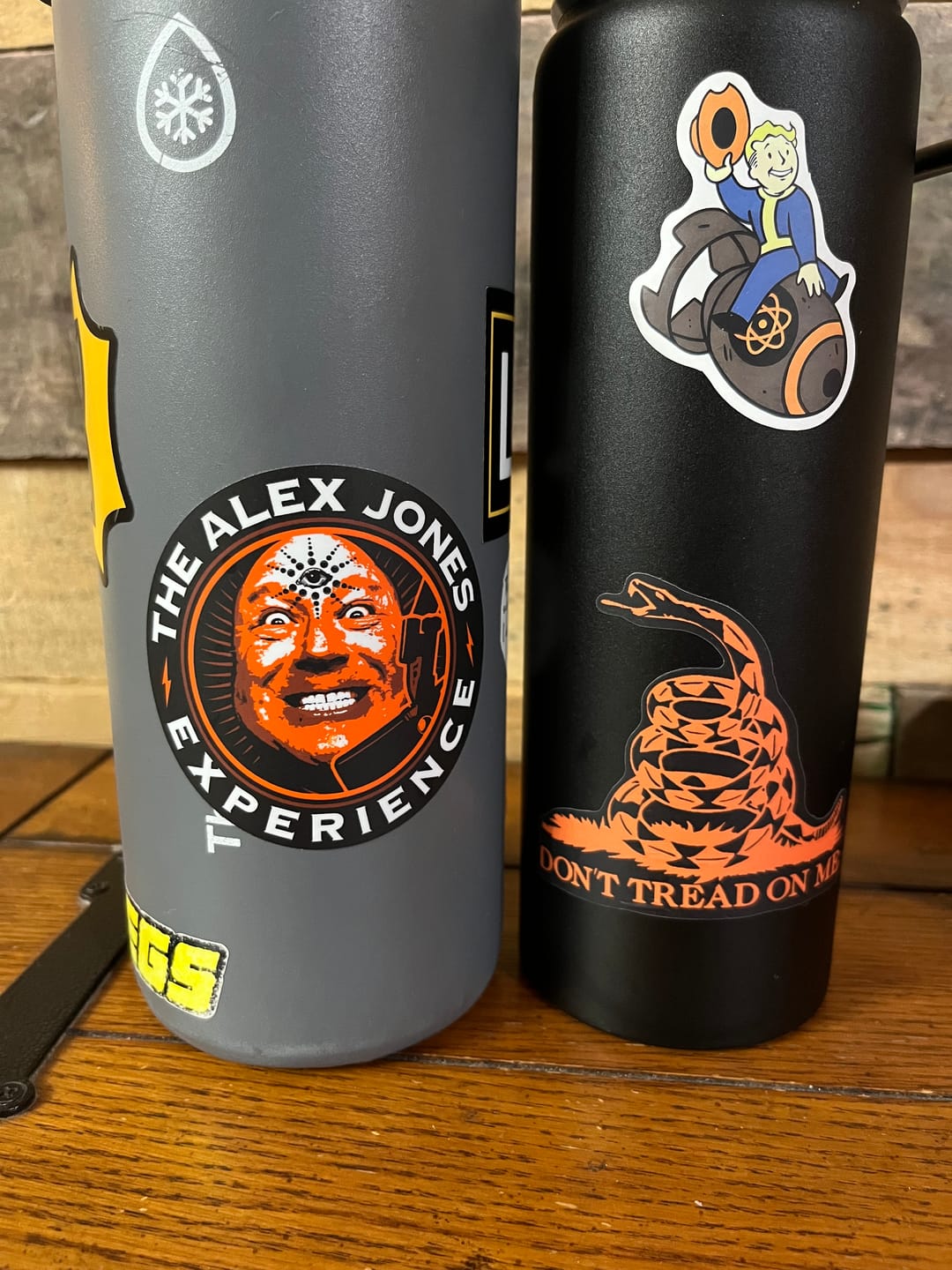 Customer photo review of Alex Jones Experience Decal