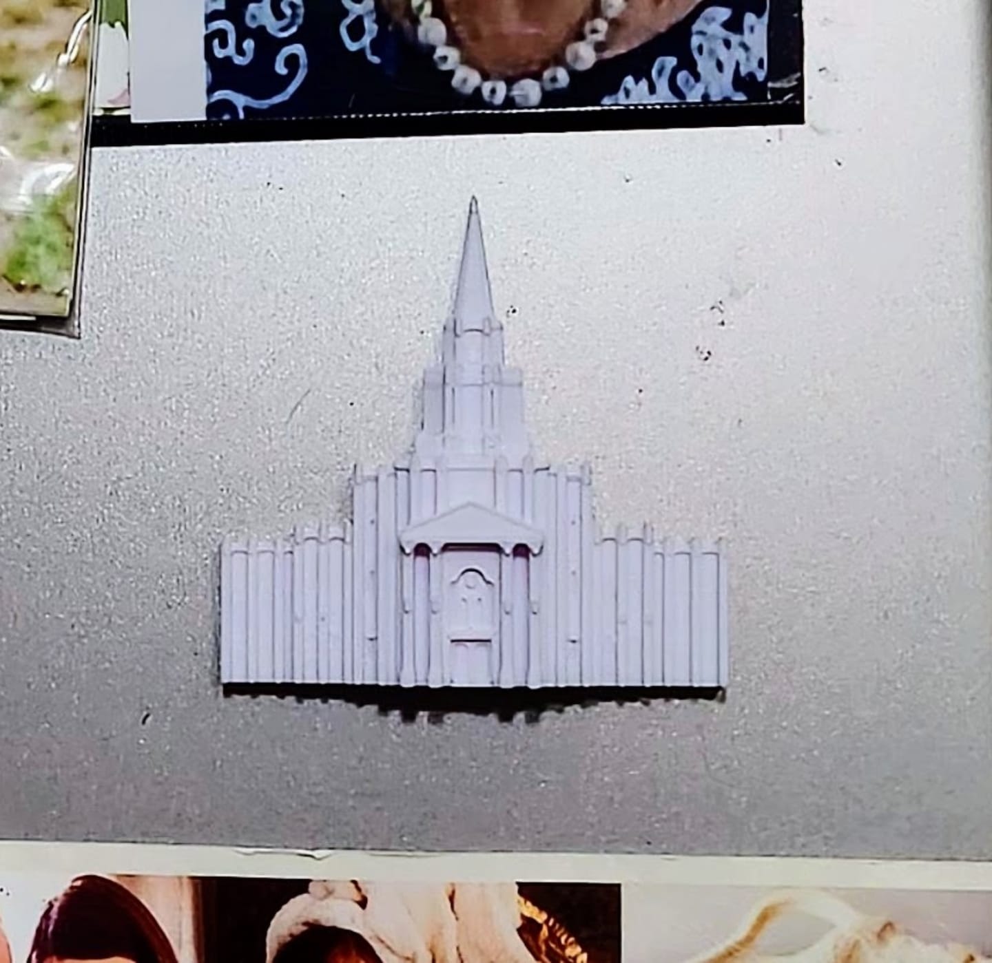 Customer photo review of Houston Texas Temple Magnet
