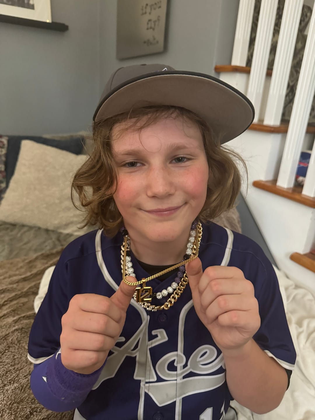 Customer photo review of Franco Chain (Gold)