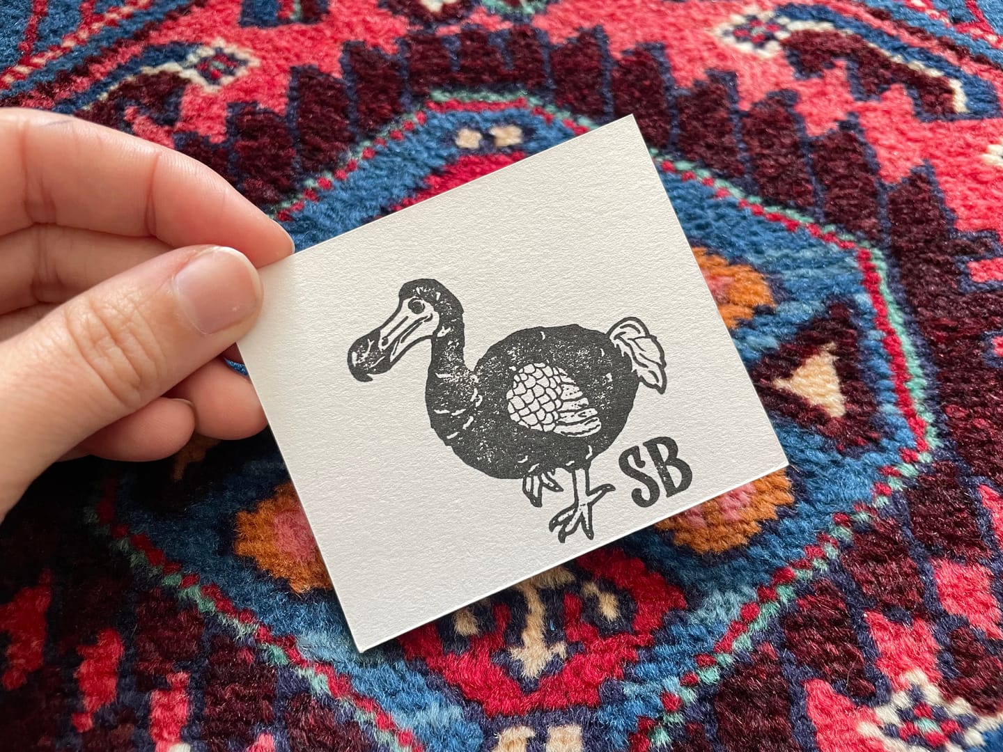 Customer photo review of Pre-Inked Stamps