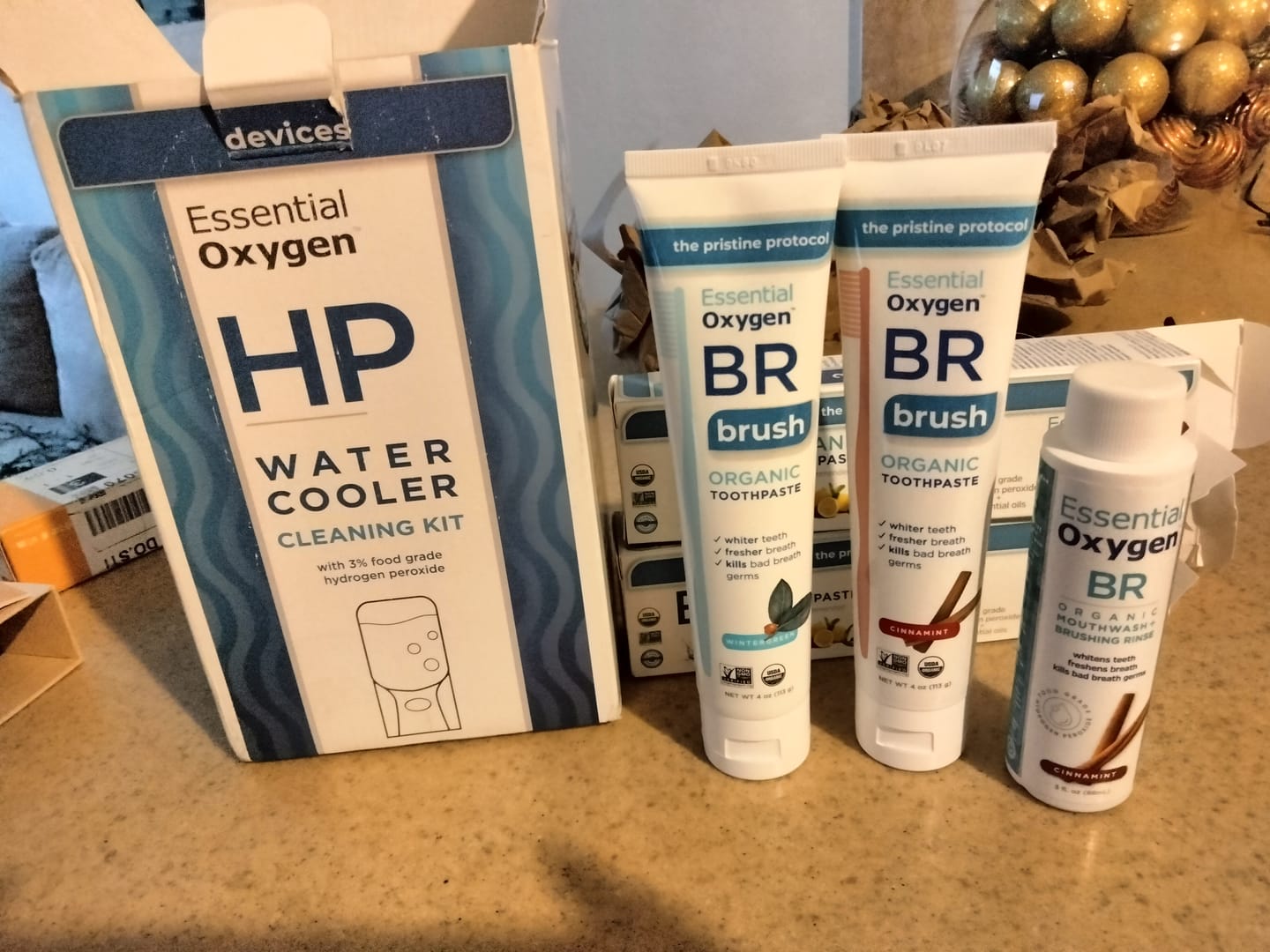 Customer photo review of Organic Low Abrasion Toothpaste | Cinnamint
