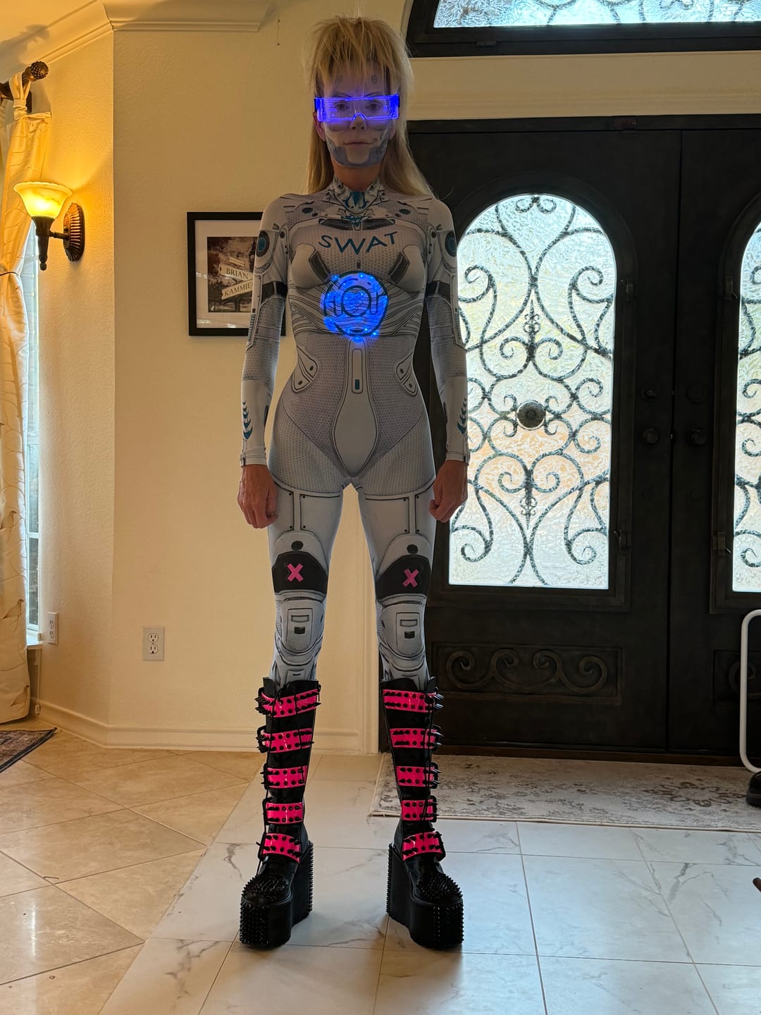 Customer photo review of Interstellar Warrior Costume