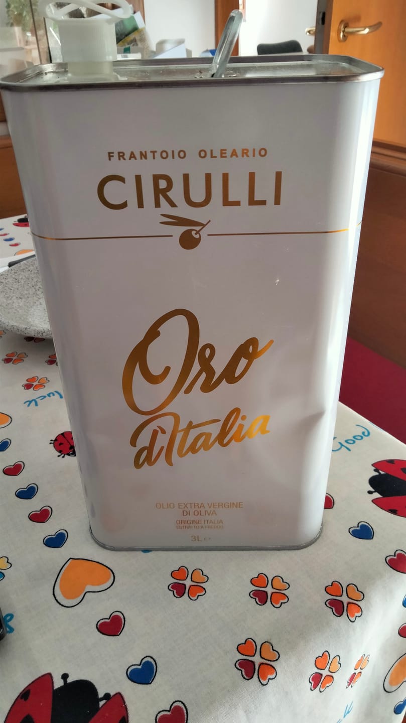Customer photo review of 1 lattina di olio extravergine di oliva • 3 Litri