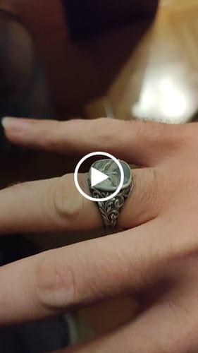 Customer video review of Pegasus Signet Ring