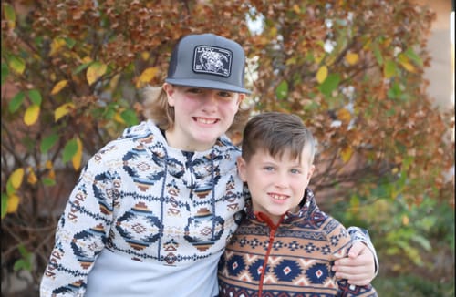 Customer photo review of Lazy J Ranch Dark Grey Black Elevation Hereford Classic Five Panel Trucker Hat