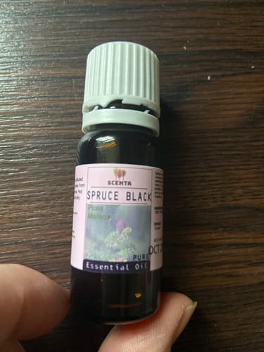 Customer photo review of Spruce Black Pure Essential Oil