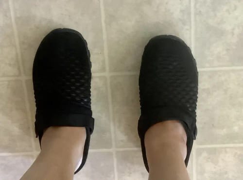 Customer photo review of ⭐Last Day Sale 50% OFF⭐Orthopedic Clogs With Air Cushion Support to Reduce Back and Knee Pressure