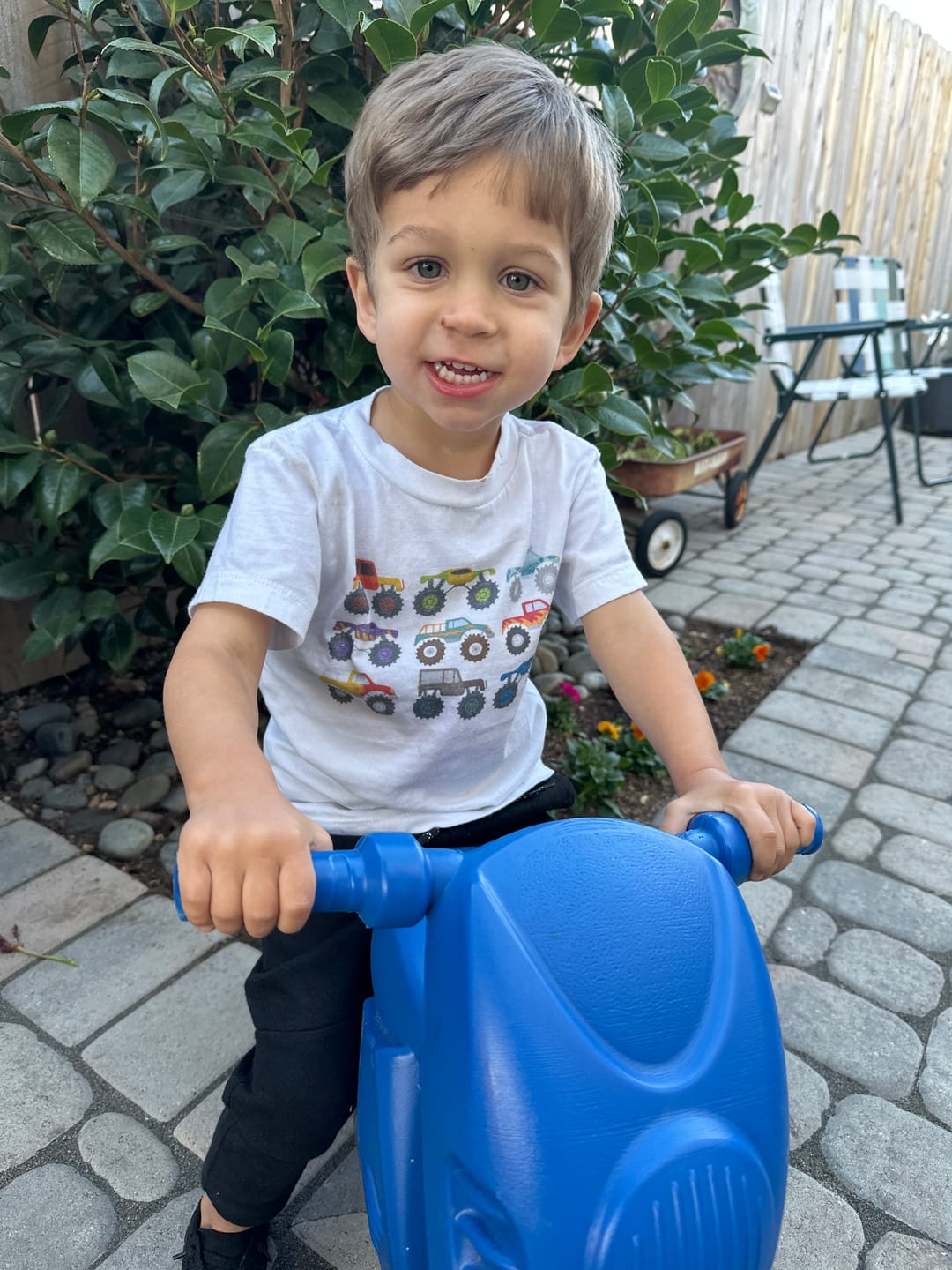 Customer photo review of Colorful Monster Truck Doodle (Kids)