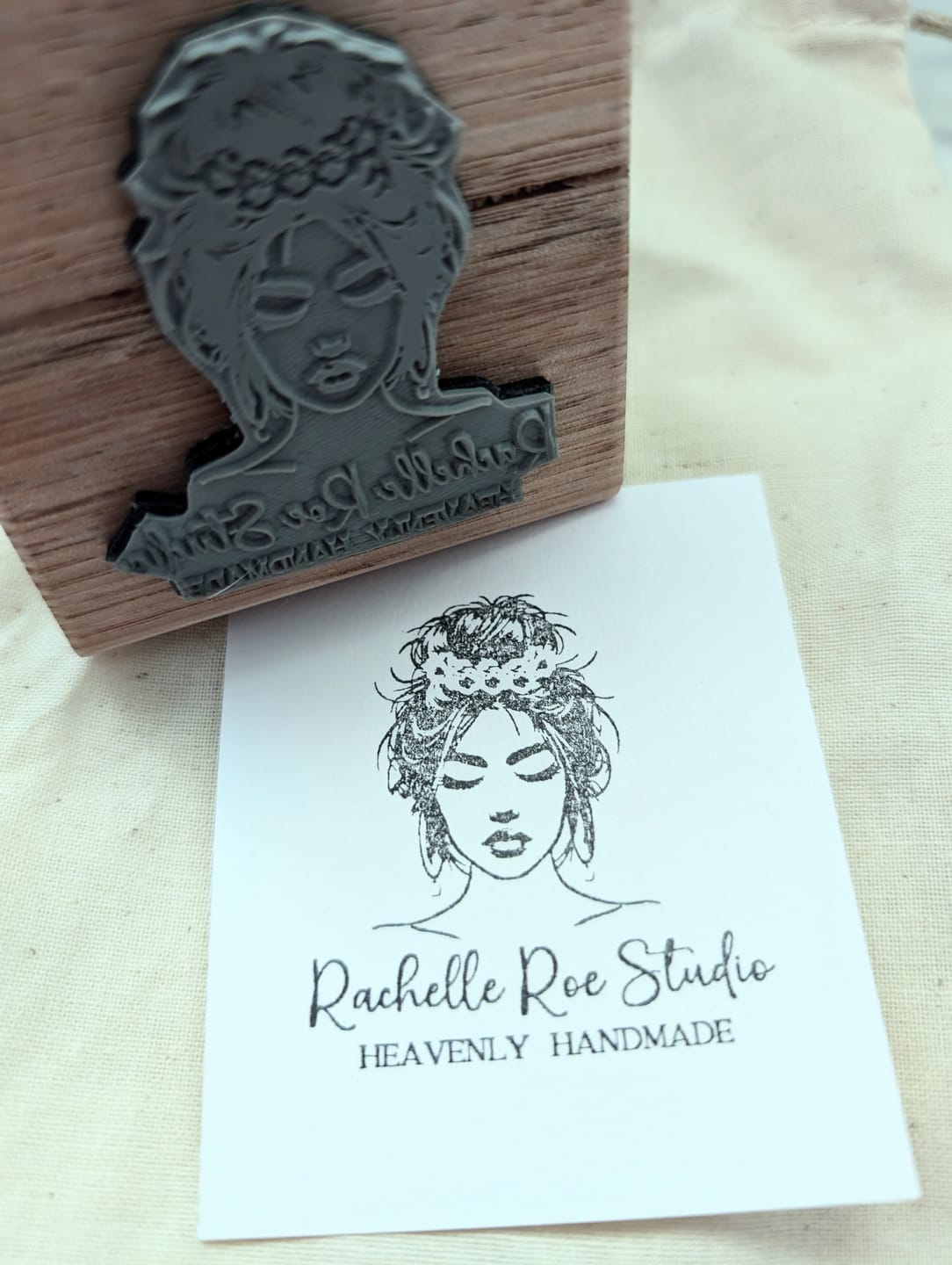 Customer photo review of Custom Rubber Stamp