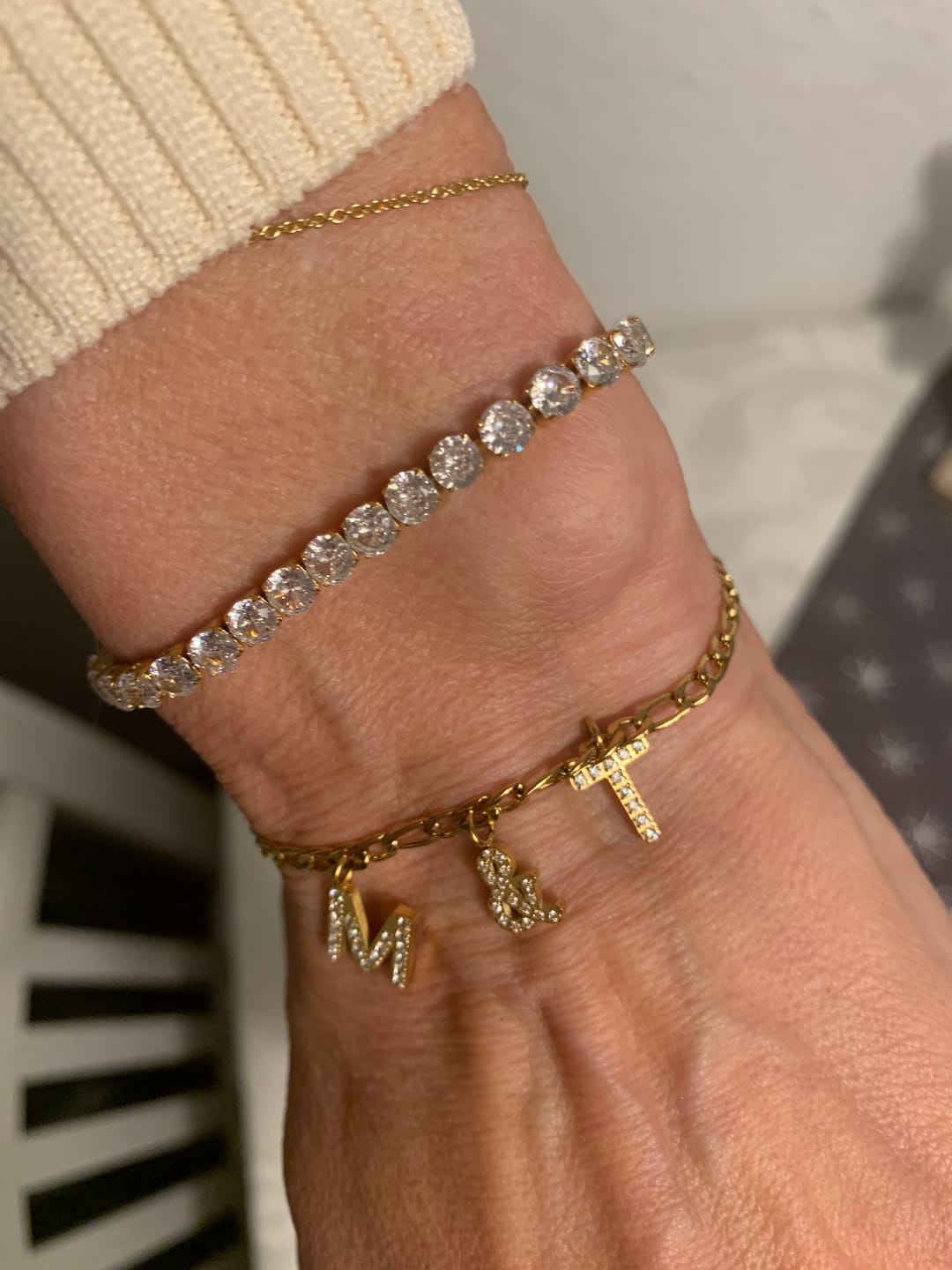 Customer photo review of Luxury Armband | 18K vergoldet