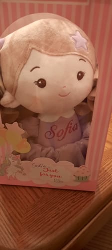 Customer photo review of Personalized Princess Starlet - Purple