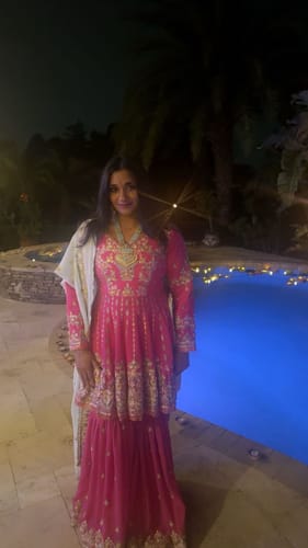 Customer photo review of RIDHIMA KUNDAN MALA FULL SET