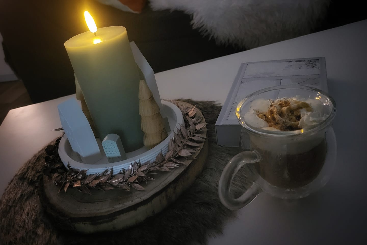 Customer photo review of Kessel Tasse aus Glas – Doppelwandig