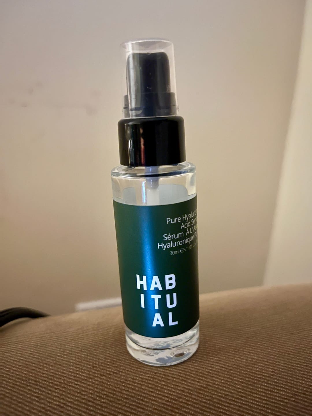 Customer photo review of Hyaluronic Acid Serum 30ml