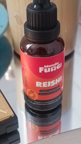 Customer photo review of Extracto Reishi Gotas - Ultra Concentrado