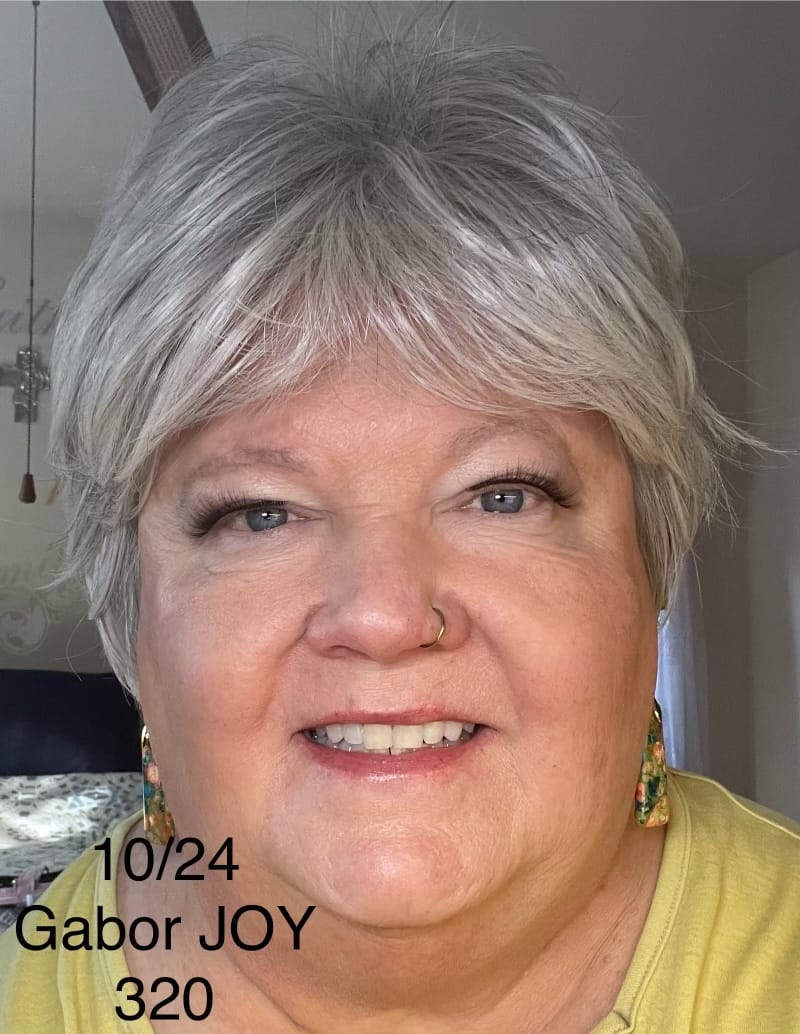 Customer photo review of Intense Jasper Teardrop Earrings