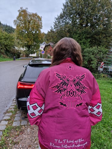 Customer photo review of Genshin Racing Jacket Preorder