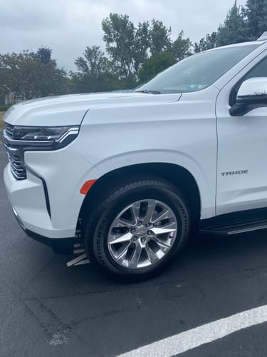 Customer photo review of High Gloss Tire Shine