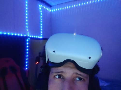 Customer photo review of Lentes de Real Virtual Meta QUEST 2 Advanced ALL IN ONE VR HEADSET 128GB