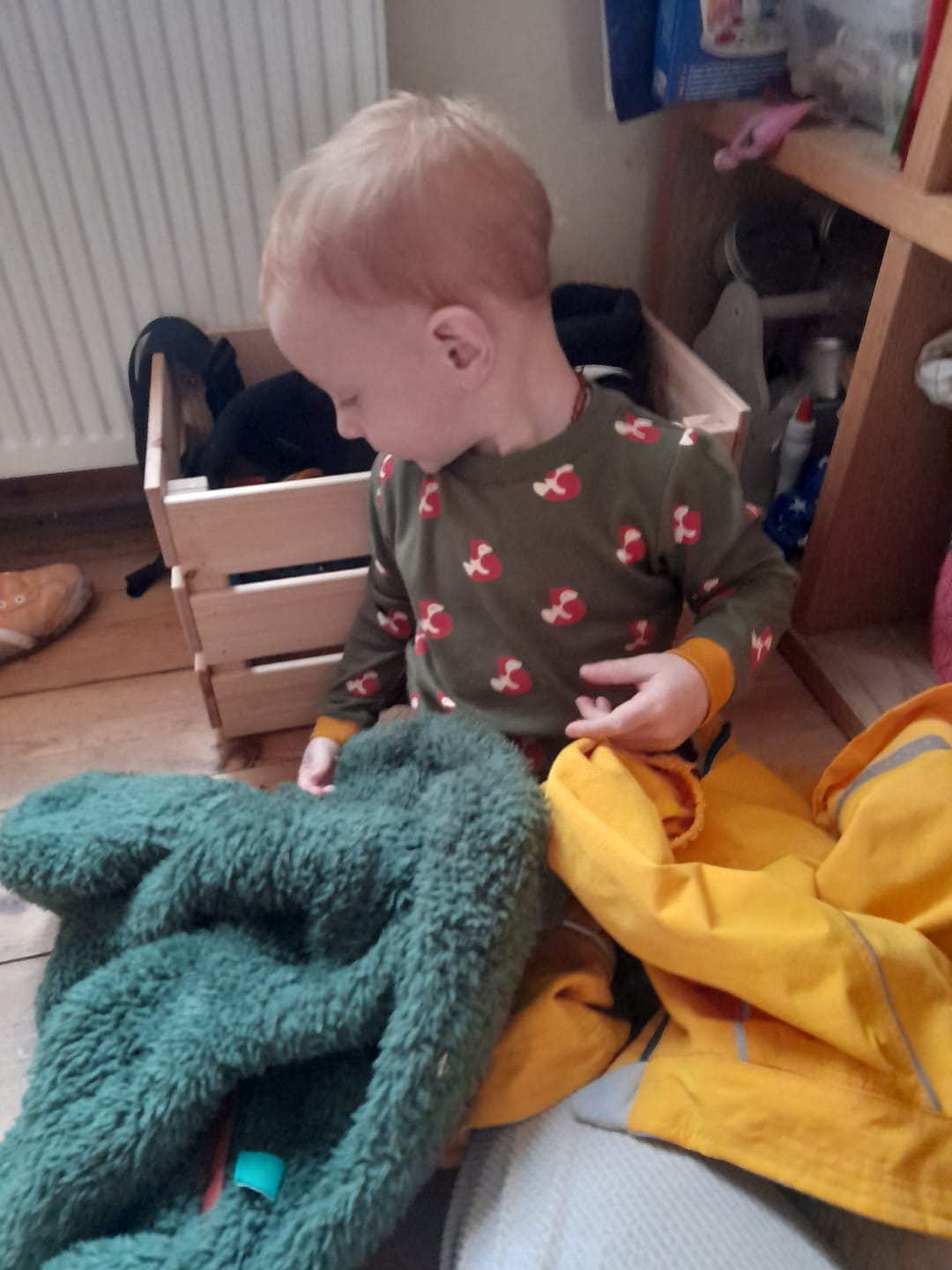 Customer photo review of Little Fox Long Sleeve T-Shirt